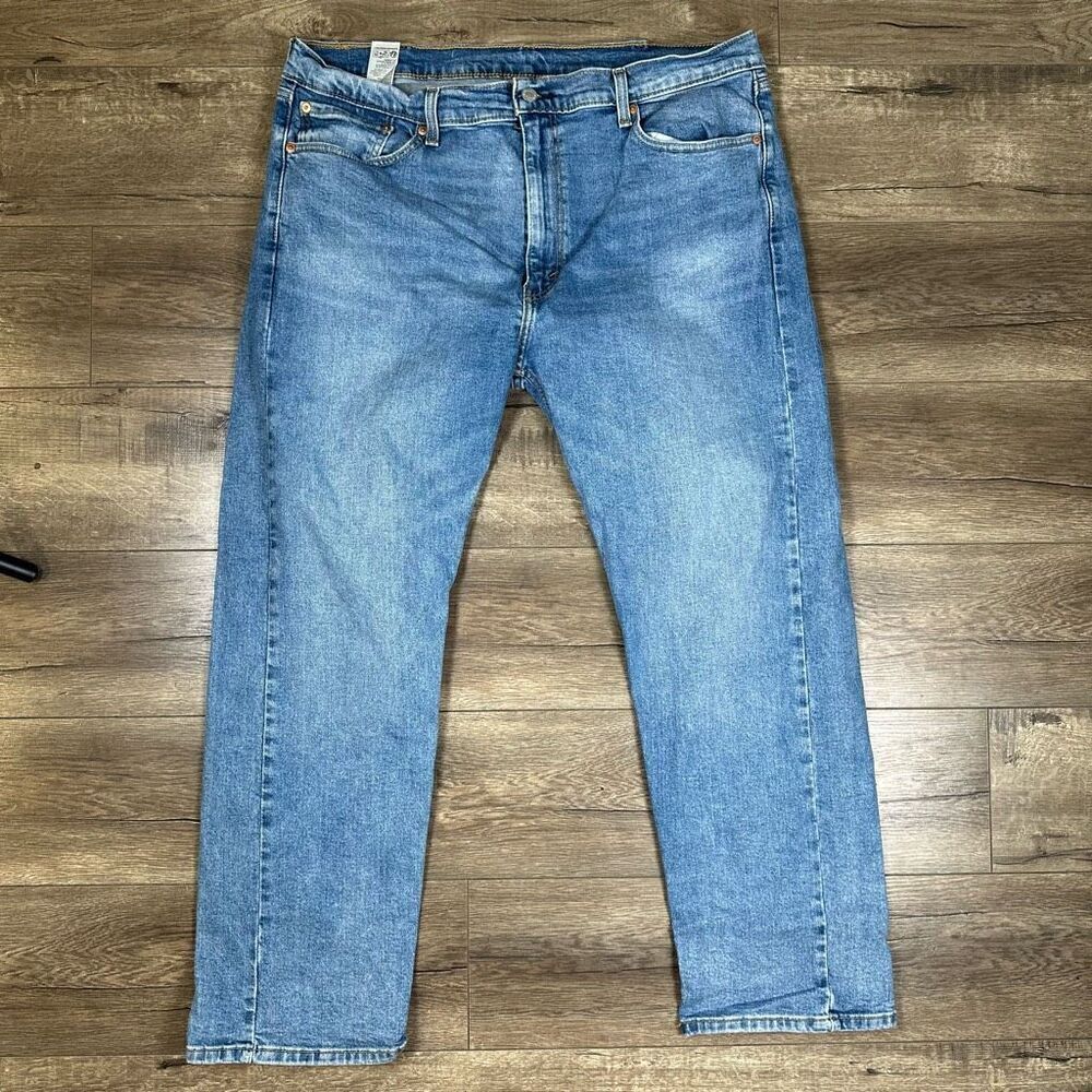 Levi’s 505 Men’s Size 40x30 Straight Leg Jeans Blue Medium Wash Denim Red Tab